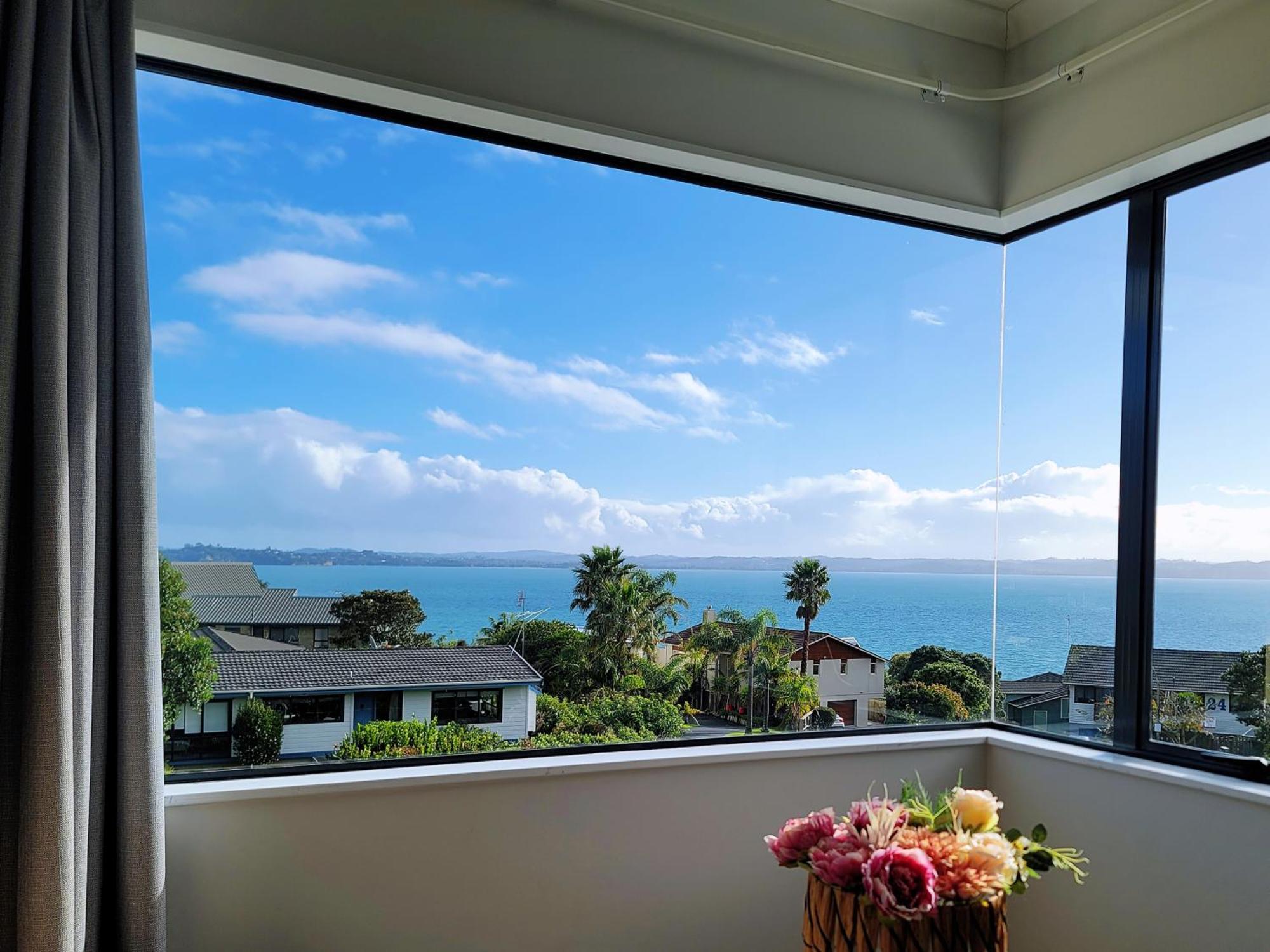 Sea View 5 Bedroom Holiday House Whangaparaoa Dış mekan fotoğraf
