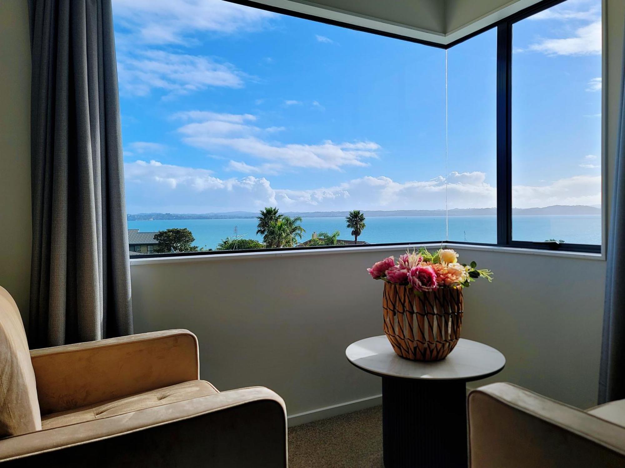 Sea View 5 Bedroom Holiday House Whangaparaoa Dış mekan fotoğraf